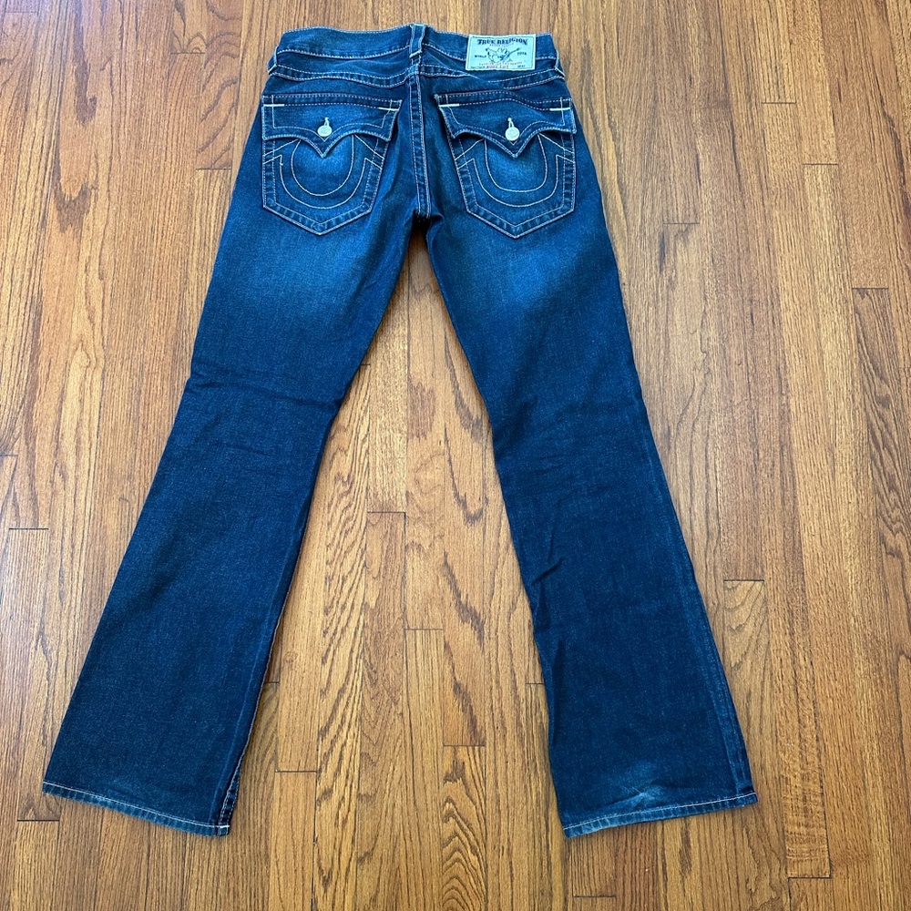 True Religion Dark Blue Flare Jeans
